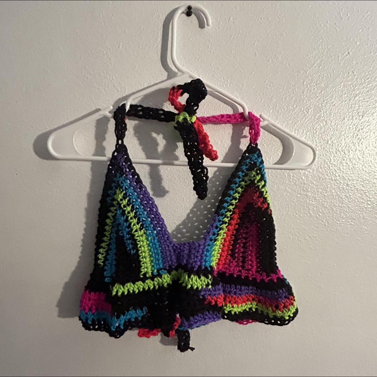 Crochet Bralette Multicolored