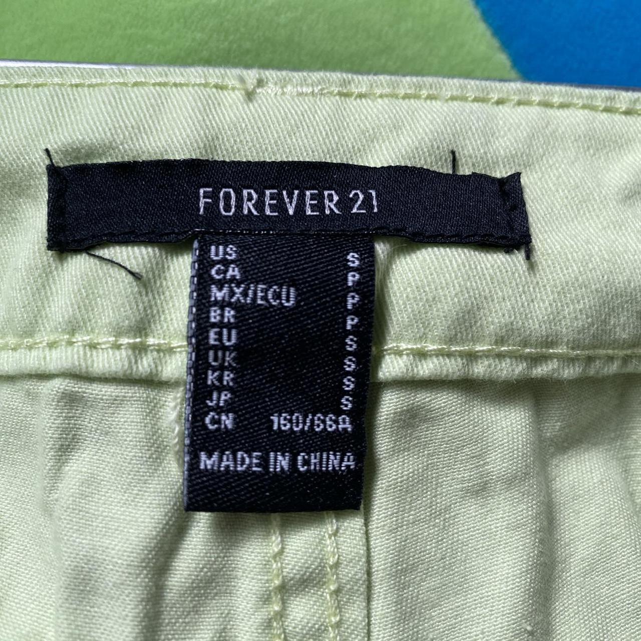 Forever 21 best sale green pants