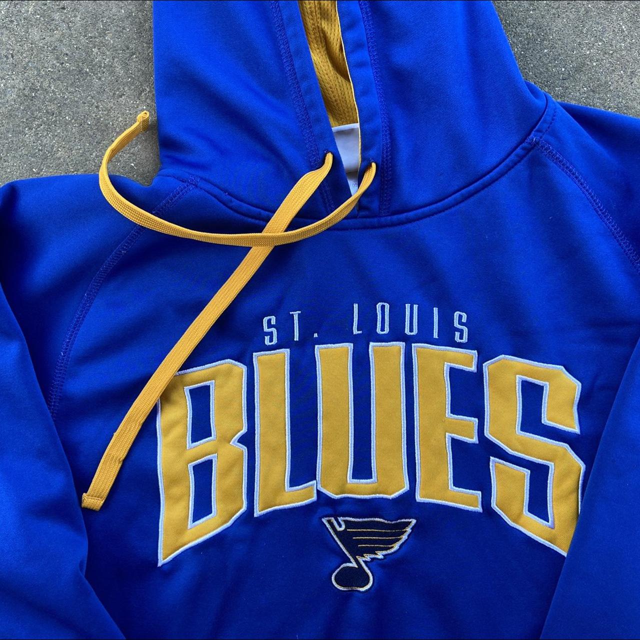 St. Louis Blues hockey hoodie NHL mens 3xl - Depop