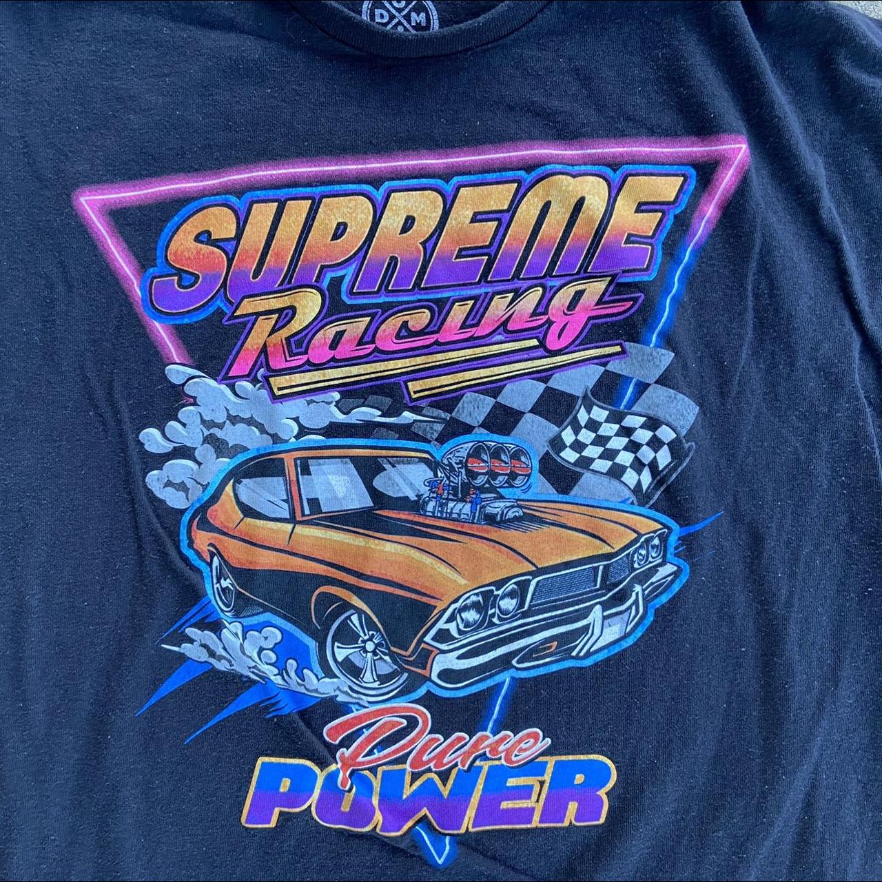 Supreme race hot sale car shirt