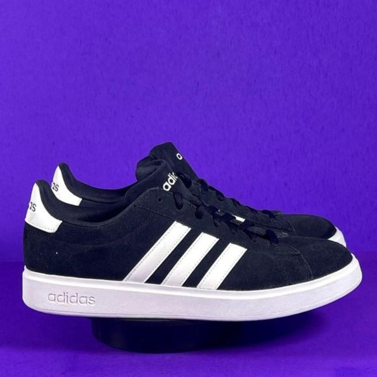 Adidas Originals Men s Black Suede Grand Court Base. Depop