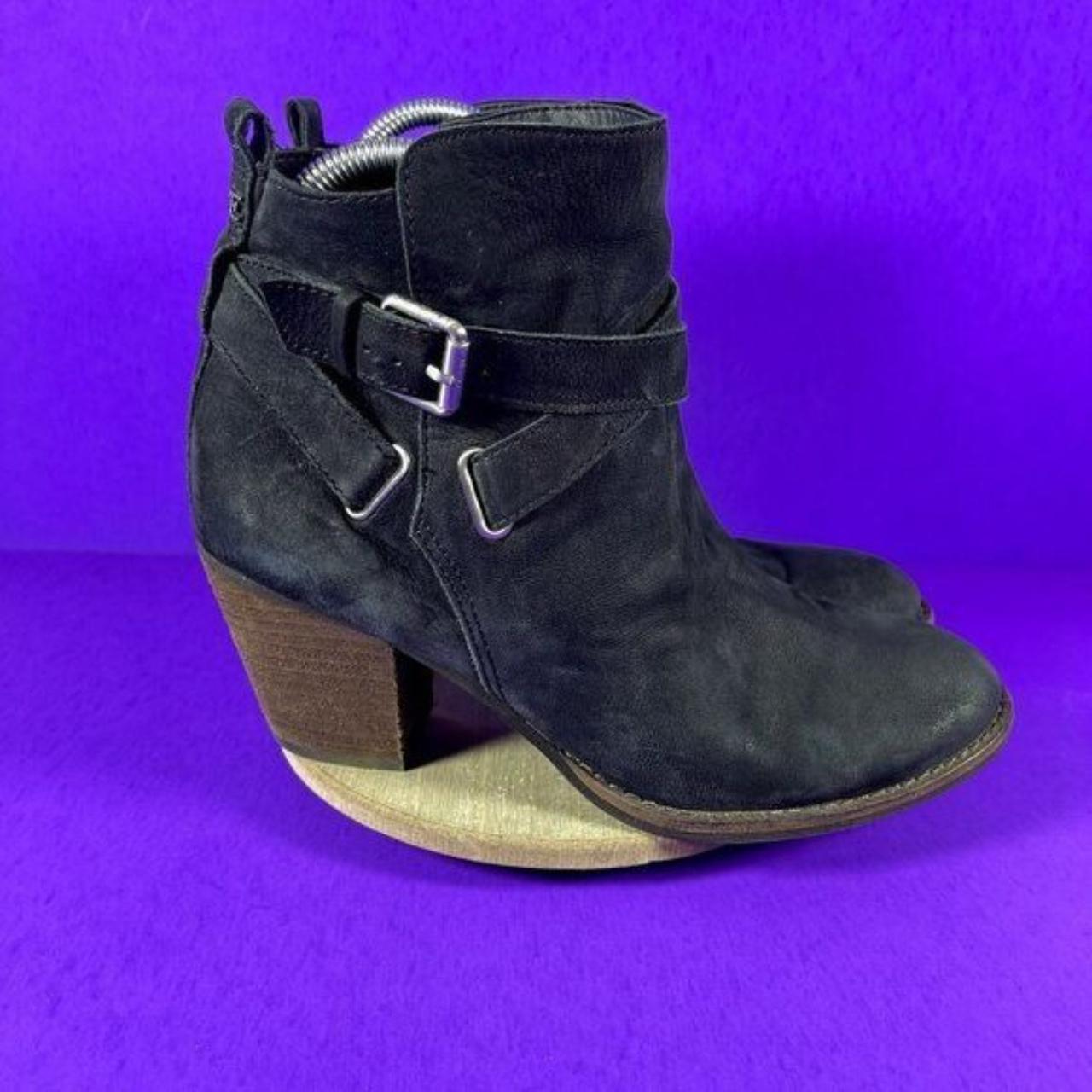 Sam Edelman Women s Black Leather Morris Ankle. Depop