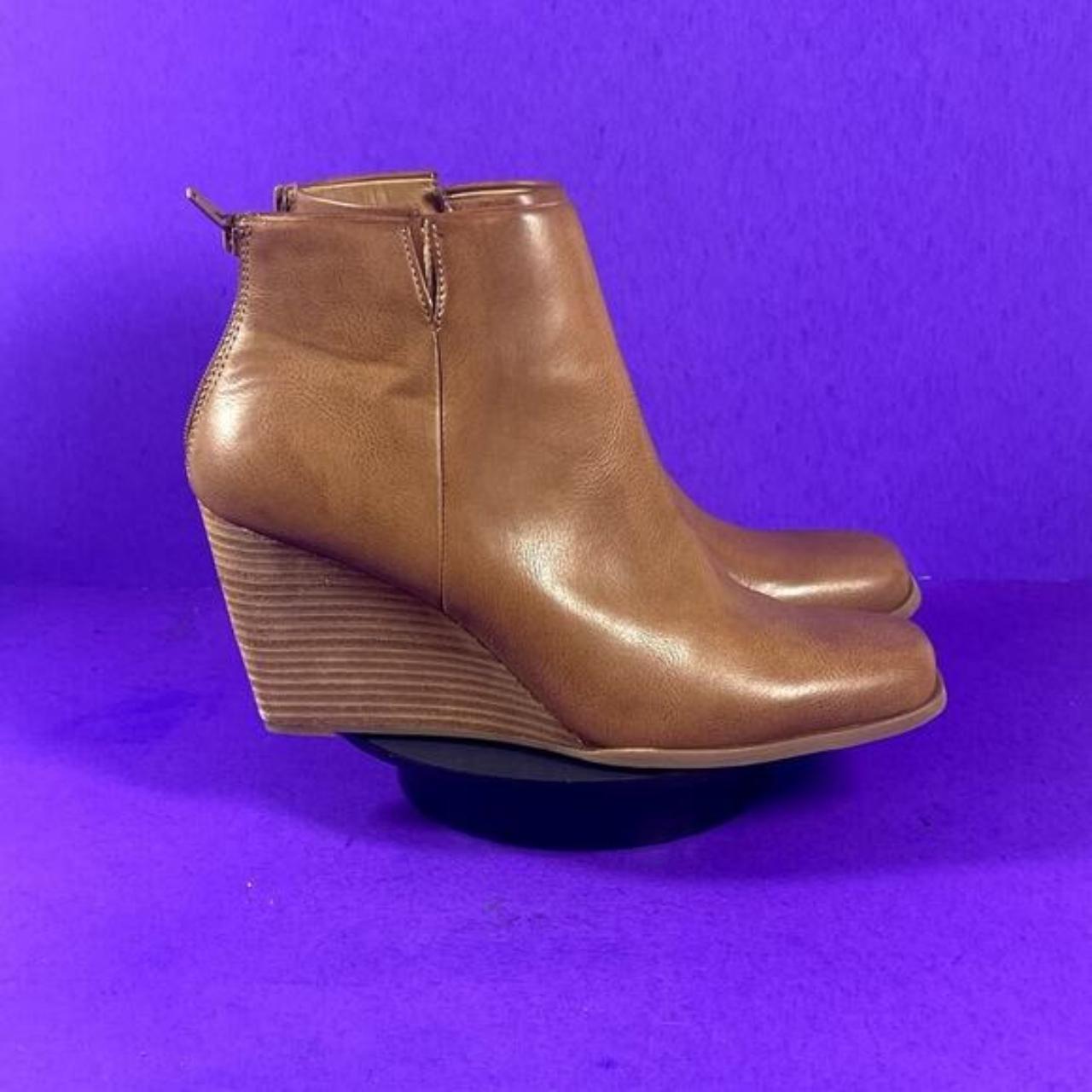 Korks fashion wedge bootie