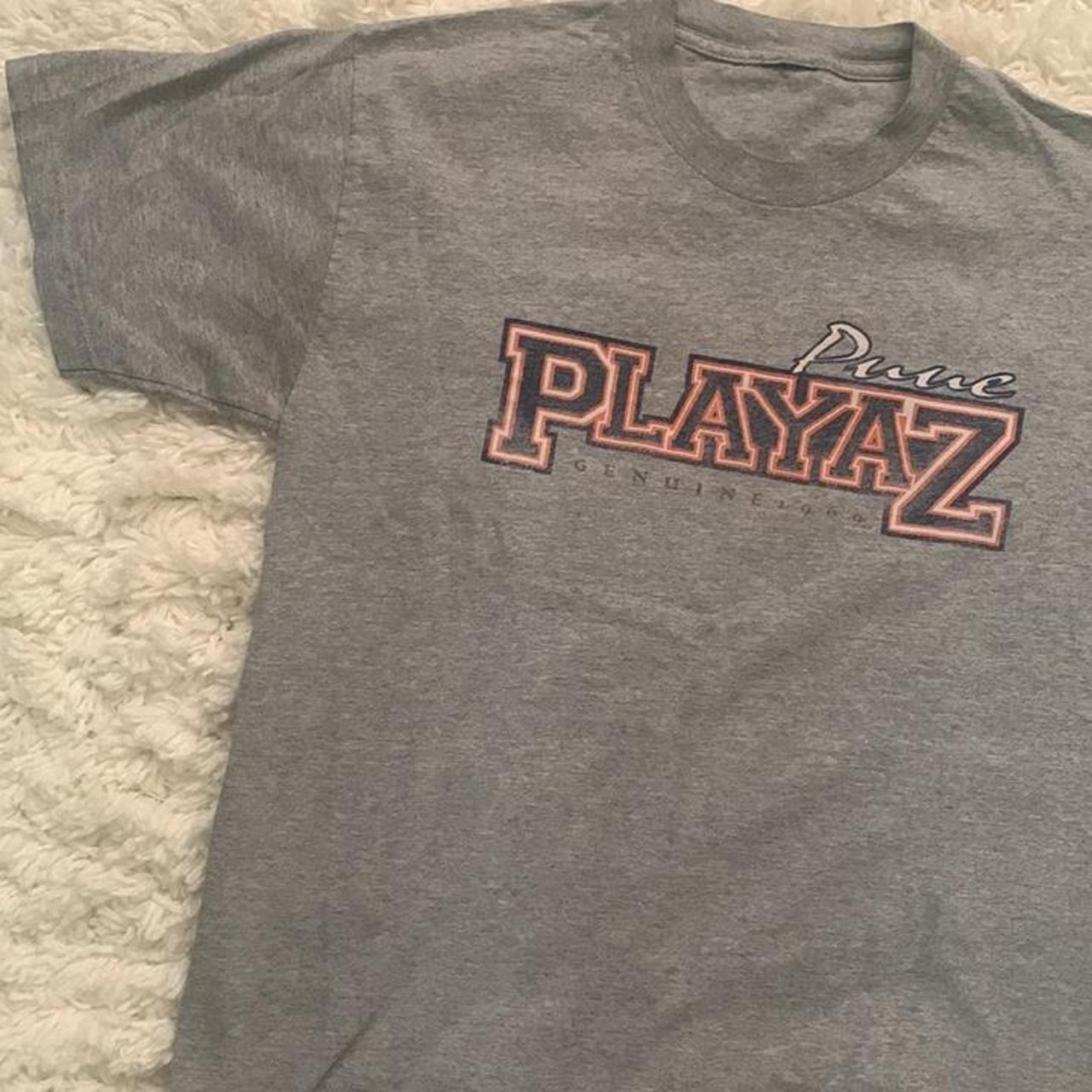 VINTAGE Pure Playaz Graphic T-Shirt, Vtg late #1990s...