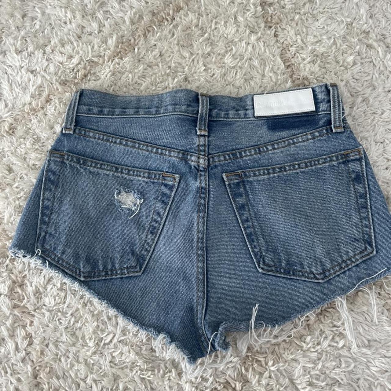 RE/DONE Women's Blue Shorts