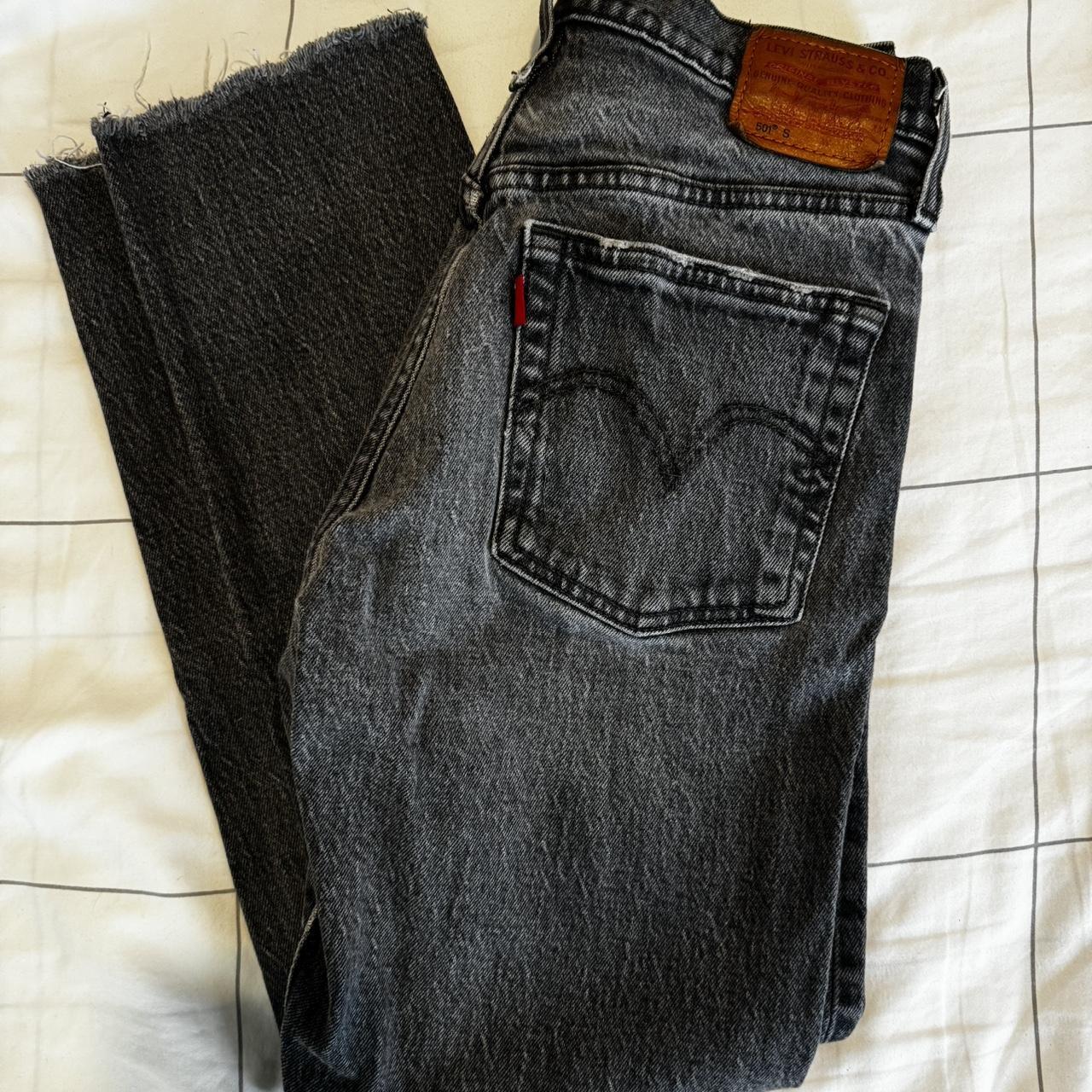 Levi's 501 skinny washed black best sale