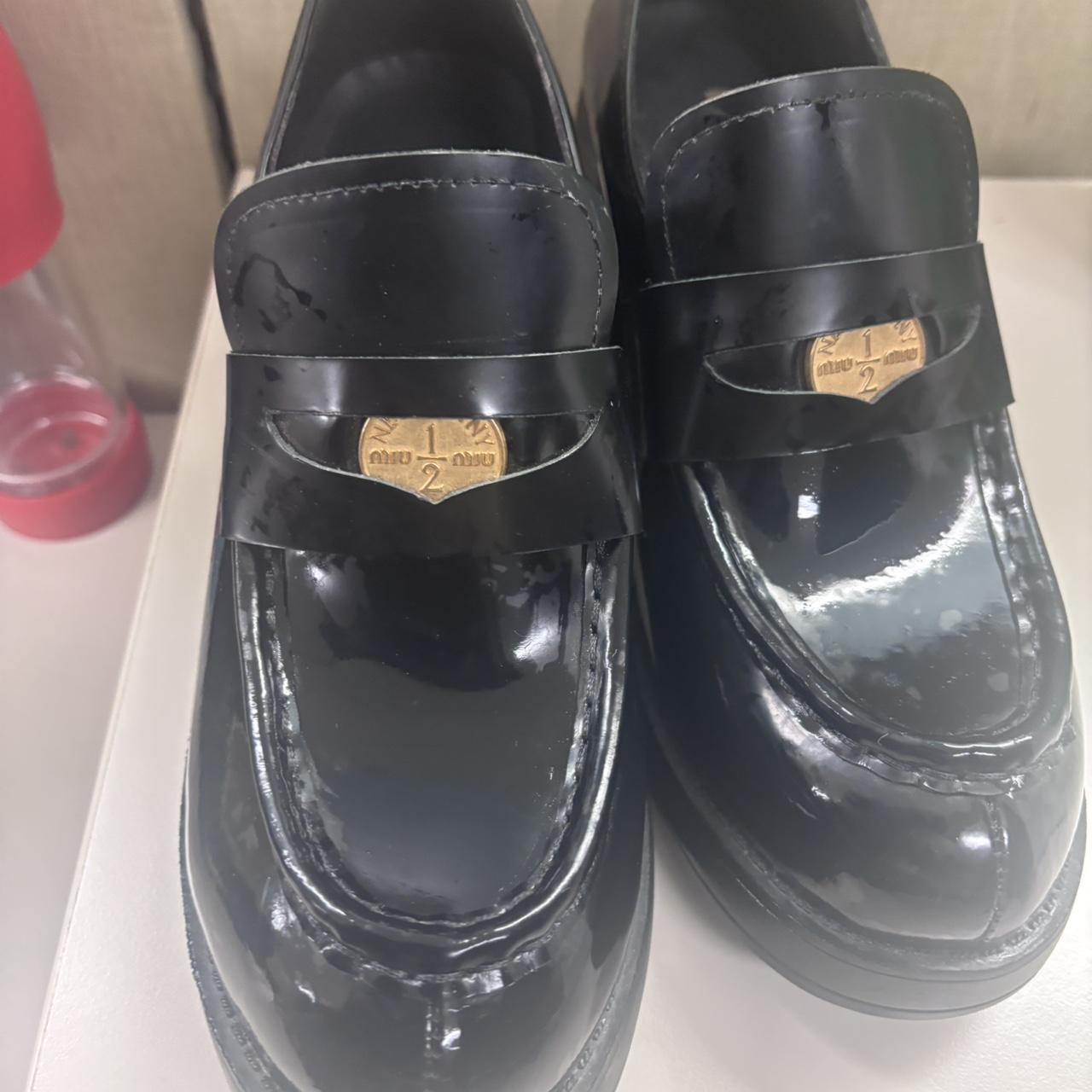 Miu Miu Women's Loafers - Black - US 10 – Miu Miu… - image 2