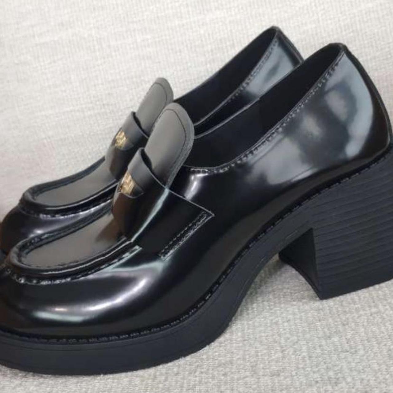 Miu Miu Women's Loafers - Black - US 10 – Miu Miu… - image 5