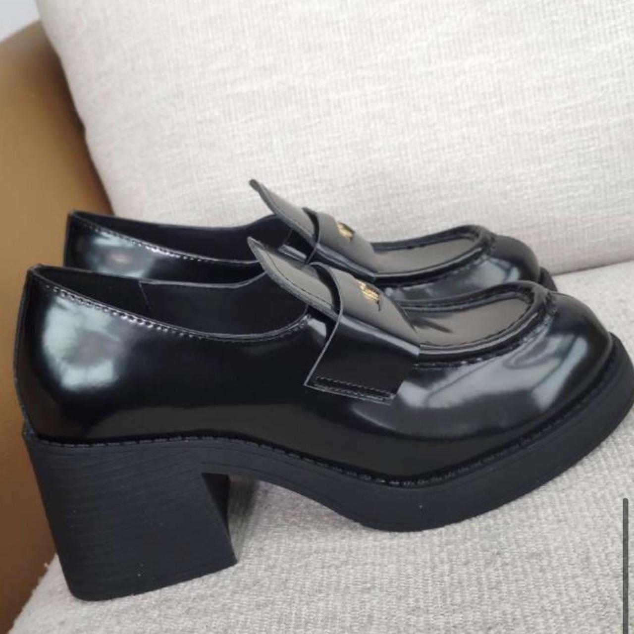 Miu Miu Women's Loafers - Black - US 10 – Miu Miu… - image 7