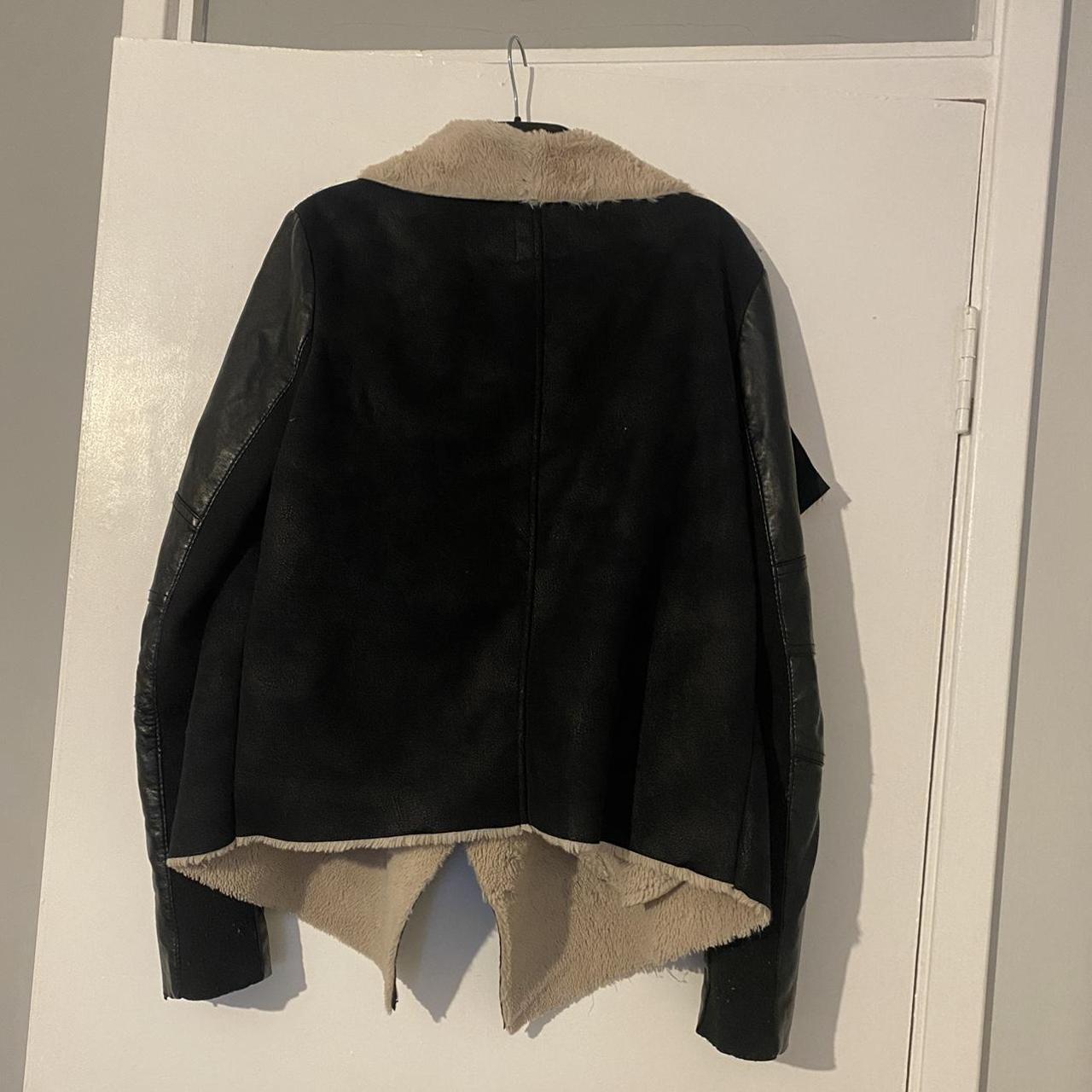 Primark Men's Black and Cream Jacket | Depop