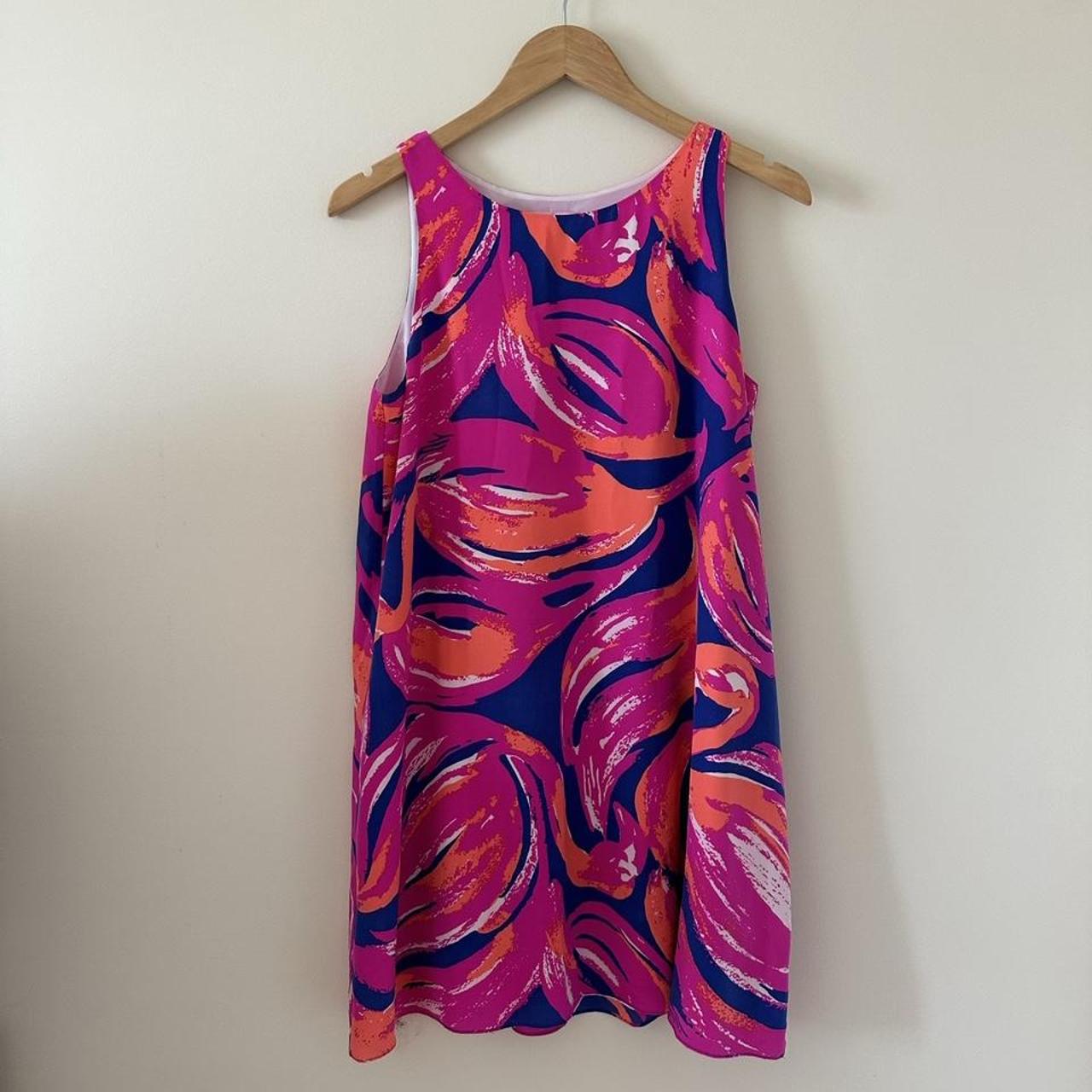 Lilly Pulitzer Women's Pink Dress | Depop