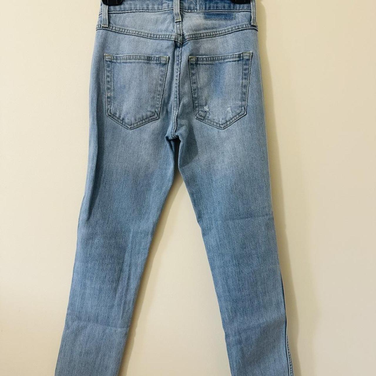 AMO 'babe' Jeans In 70's Blue 98% cotton, 2%... - Depop