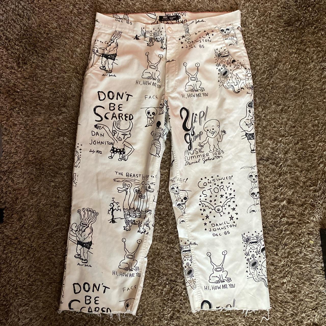 Daniel Johnston Vans Collab Chino Pants 💟 these... Depop