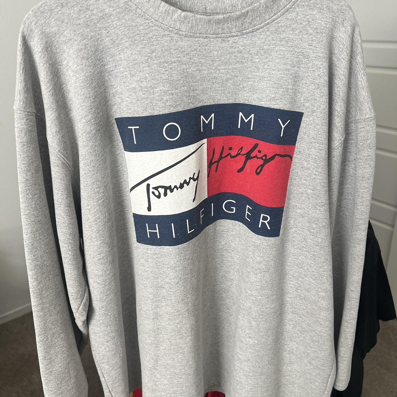 venom uafhængigt Stationær Vintage Tommy Hilfiger Sweatshirt Size XL #vintage... - Depop