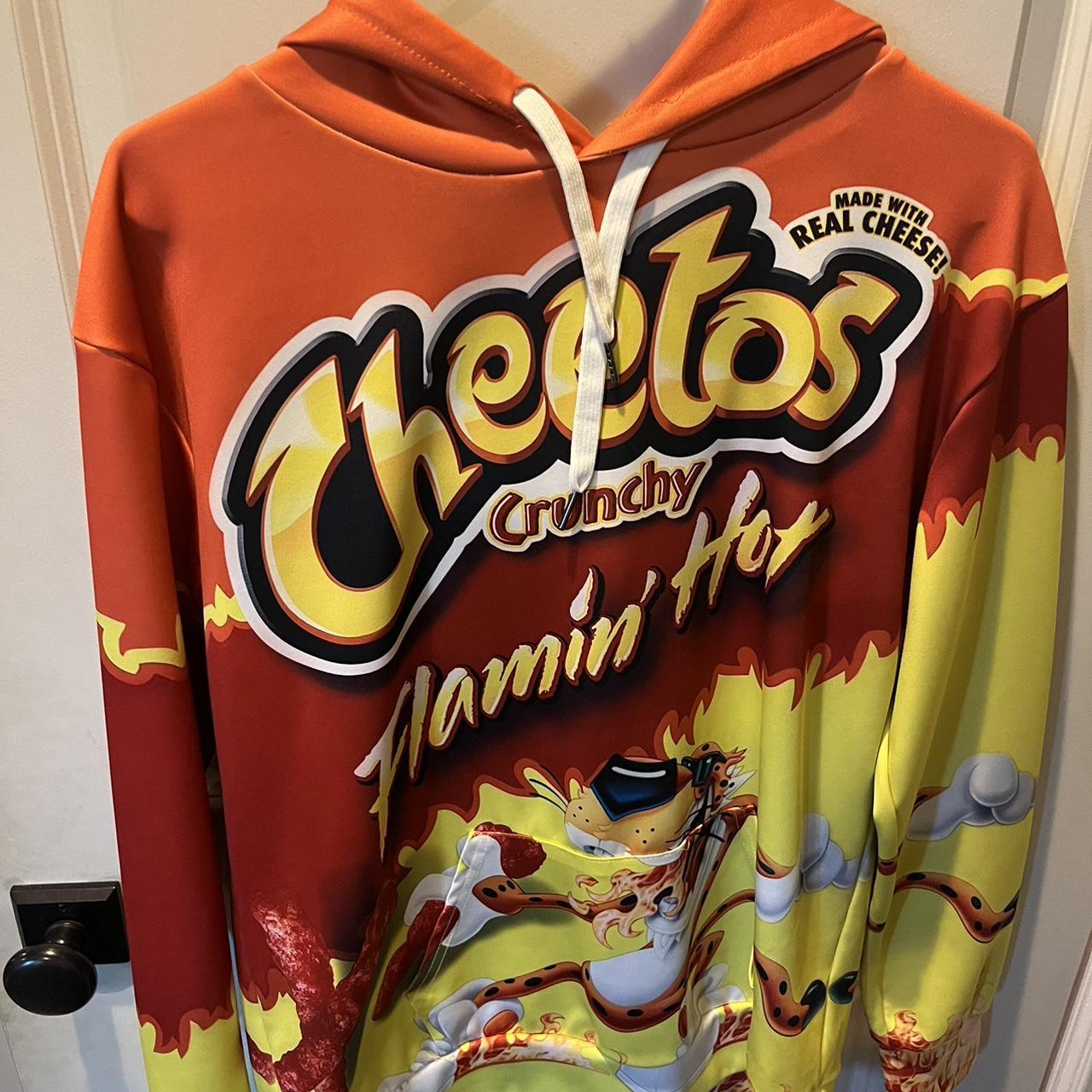 Lightweight outdoors Cheetos Flamin Hot hoodie for