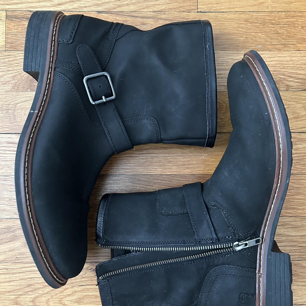 Cole haan biker sales boots