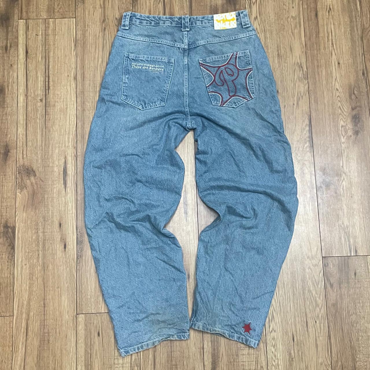 protect london jeans protect ldn bonkers size... - Depop