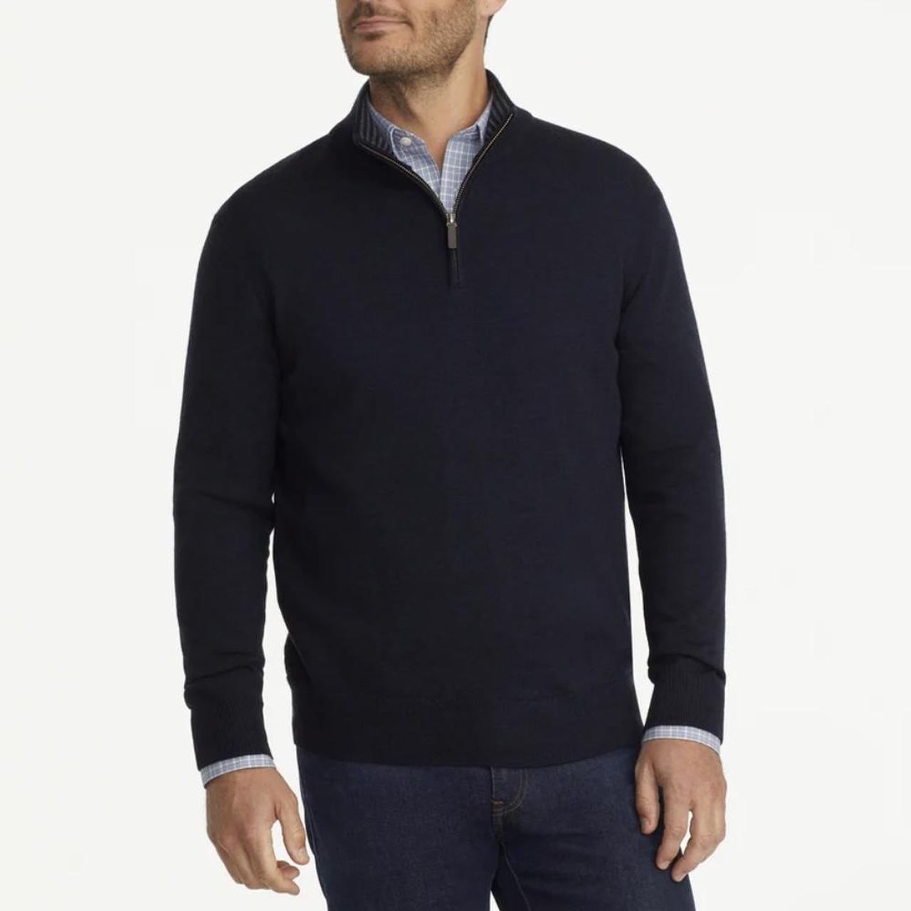 Merino wool quarter cheap zip