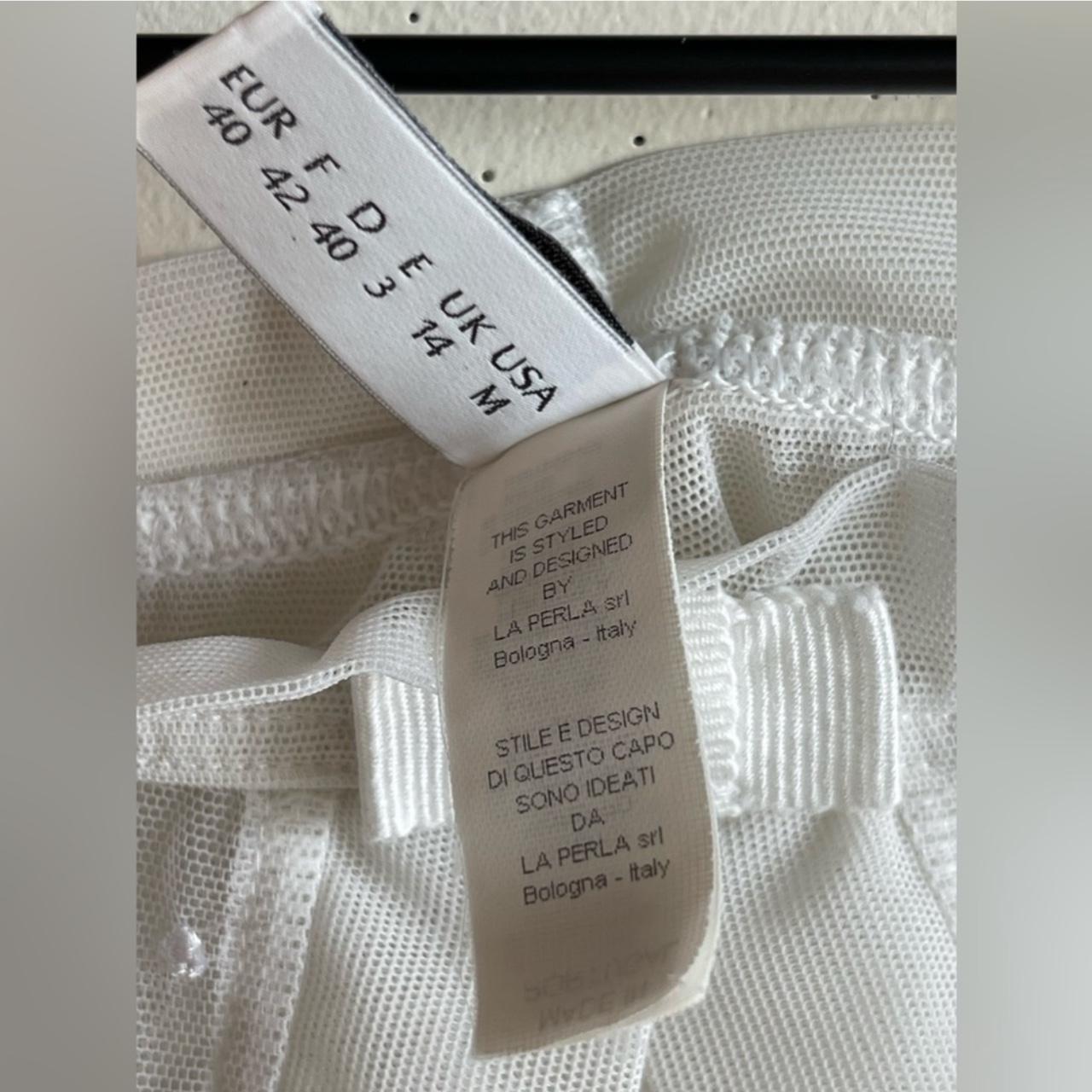 La Perla Glamour Bra and Panty Lingerie Set in Ivory... | Depop, image size:1280x1280