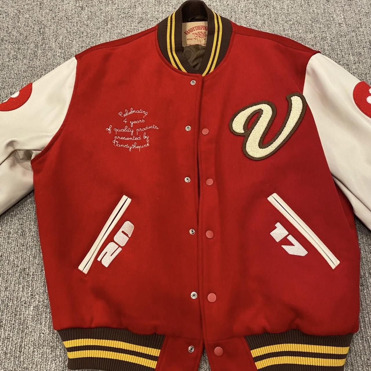 安い新作】 vandy the pink Varsity Jacket の通販 by seoul｜ラクマ