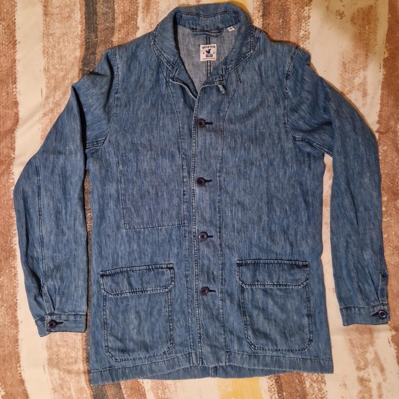 Superb cotton linen Mayenne jacket overshirt from Depop