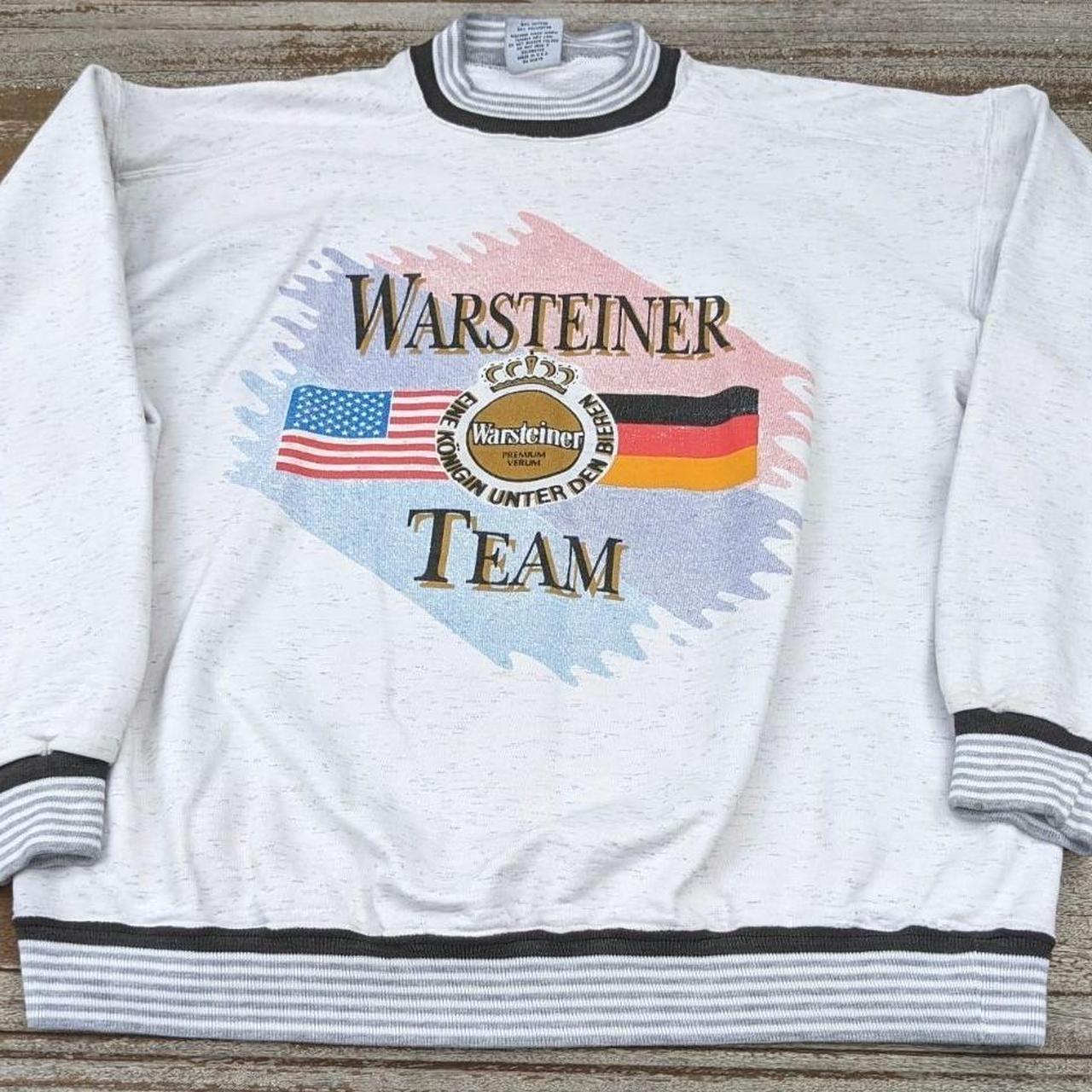 Vintage '90s Warsteiner team crewneck, Made in...