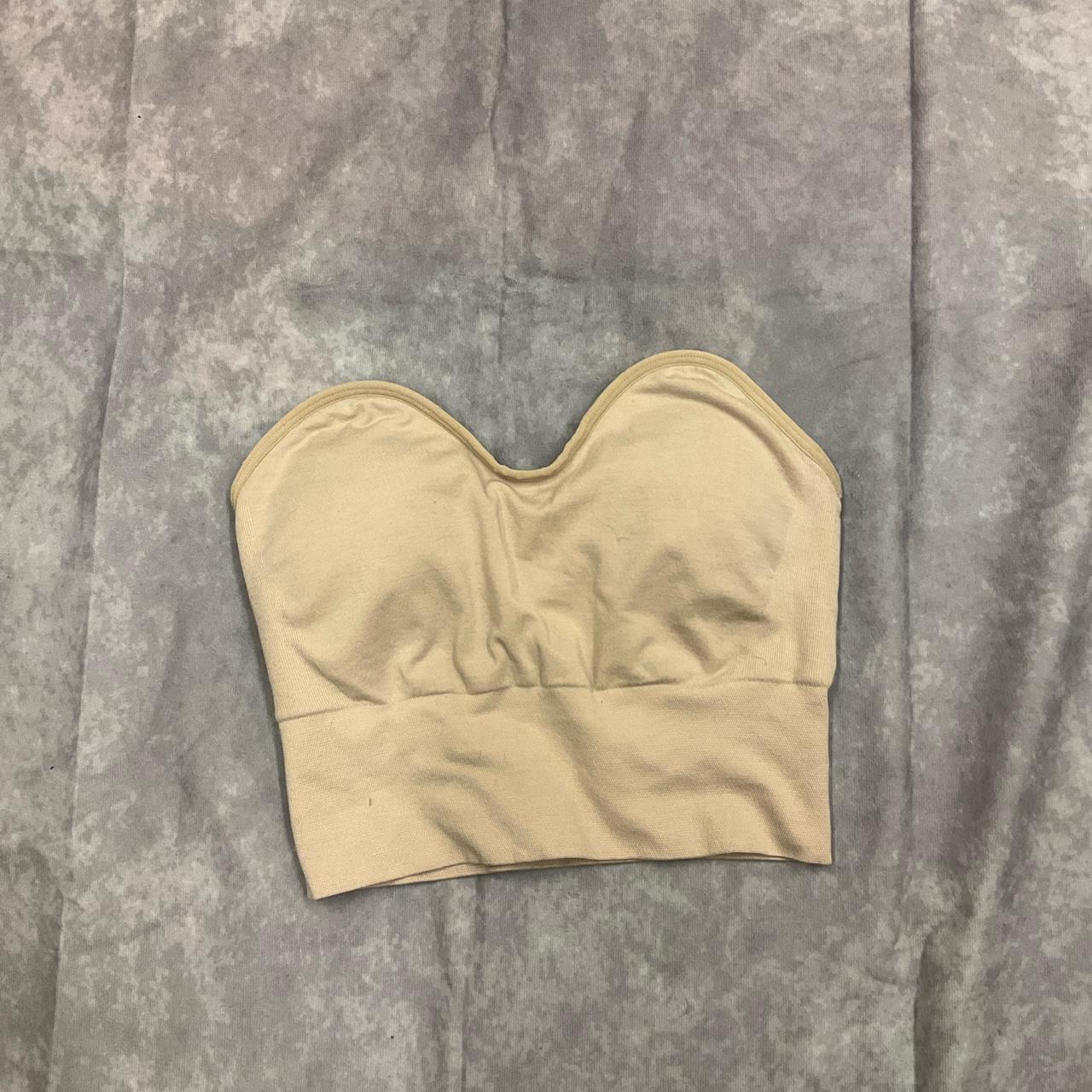 Bra bar nude strapless bra Depop