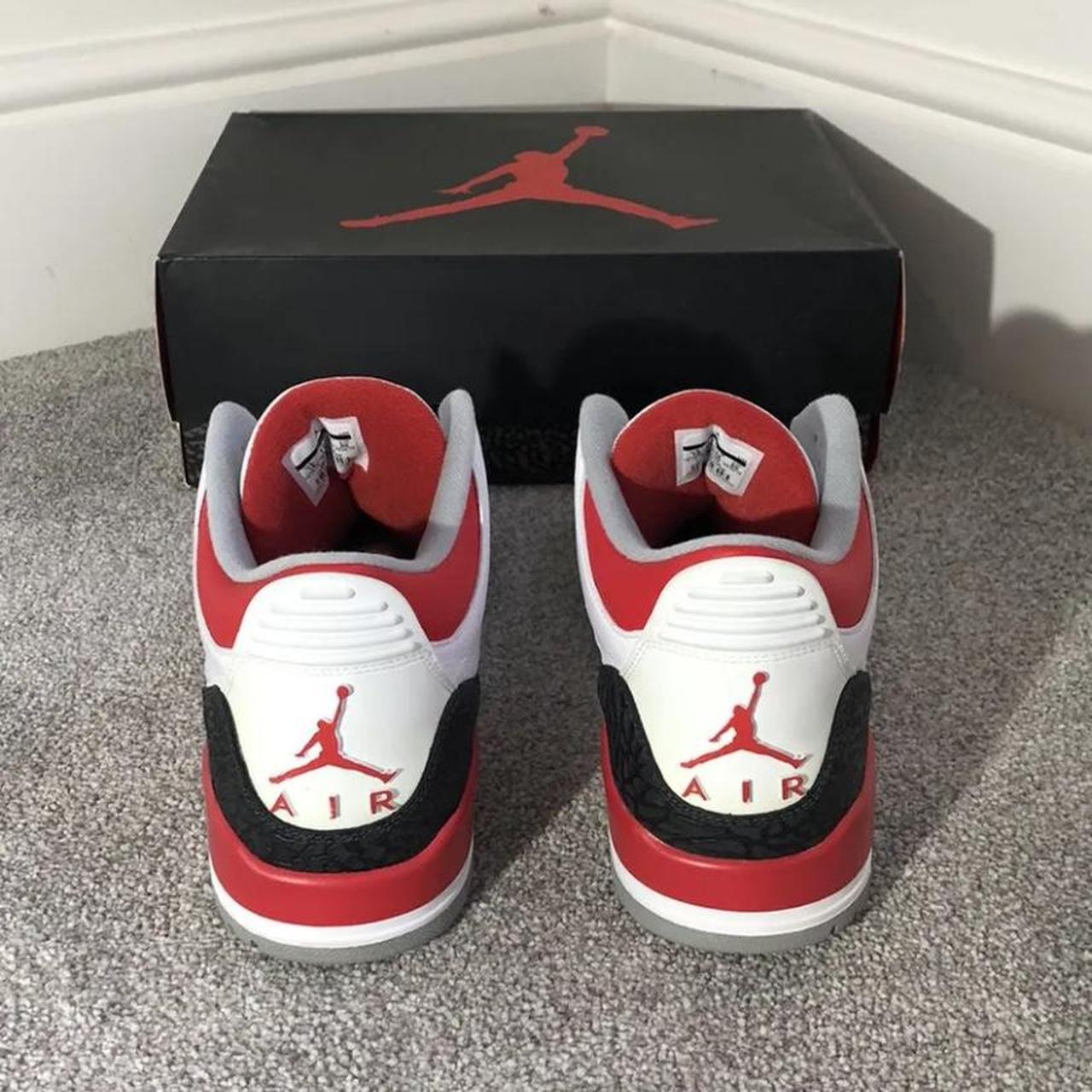 JORDAN 3 RETRO FIRE RED ‘2013’ UK size 9.5 Great... - Depop