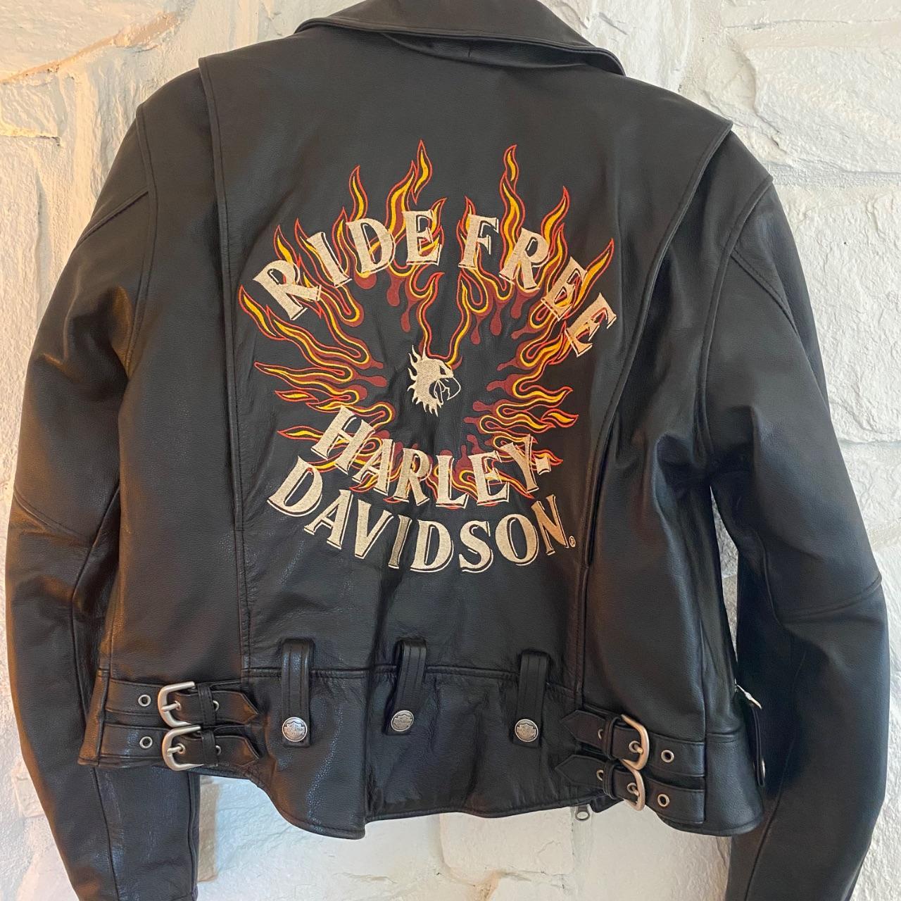 Harley Davidson Women's Leather Jacket - Black - … - image 1