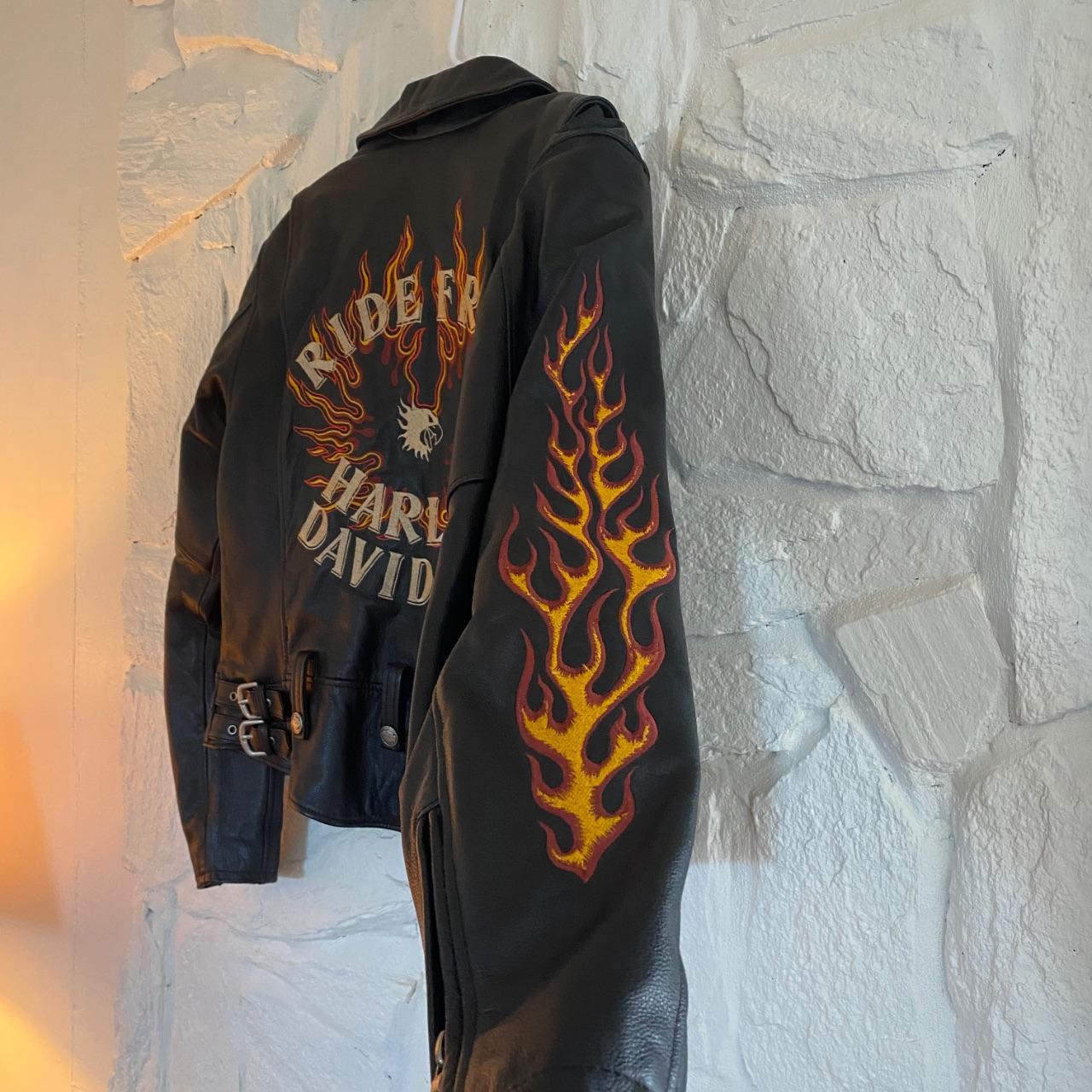 Harley Davidson Women's Leather Jacket - Black - … - image 4