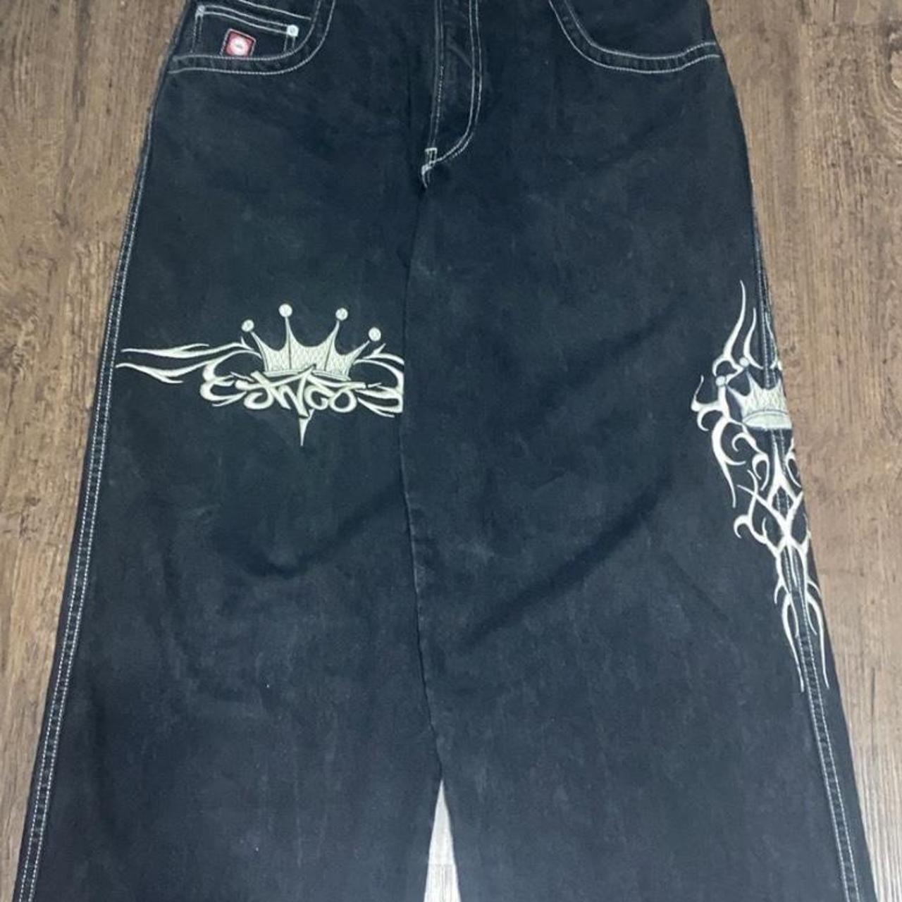 looking for any black jnco tribals size 30x30 any of... - Depop