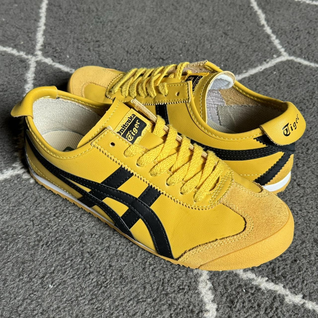 Onitsuka Tiger Mexico 66 Yellow and Black “Kill... - Depop