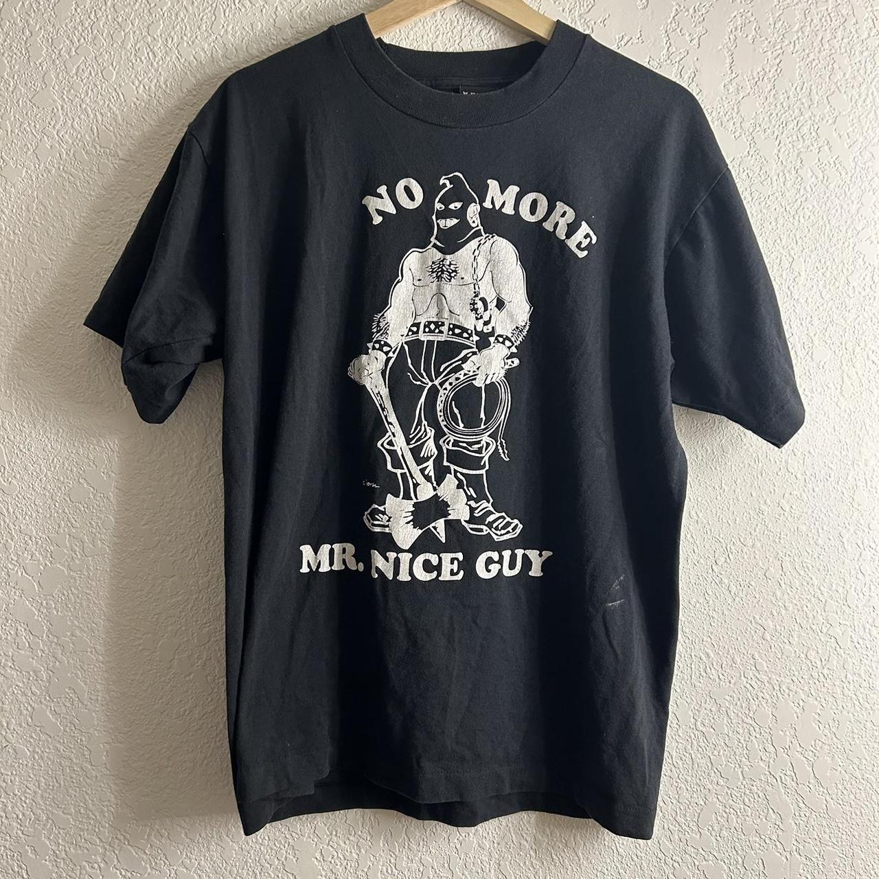 Vintage BDSM club tee New York (Very rare) No More... - Depop