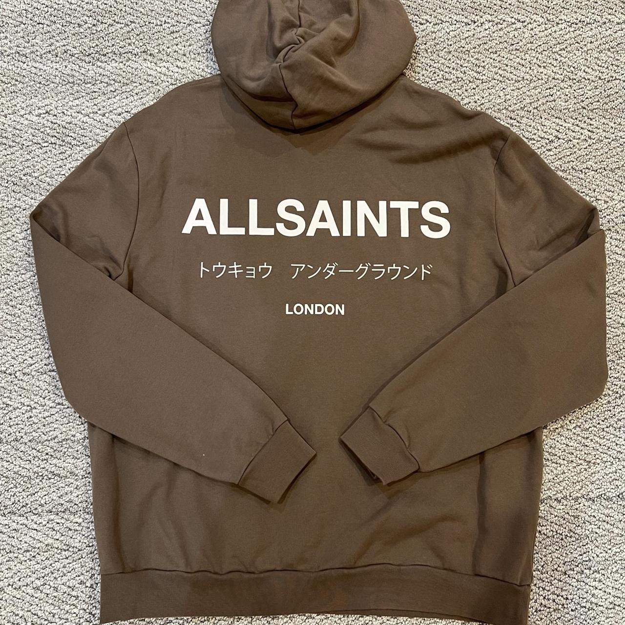 Allsaints white hoodie hot sale