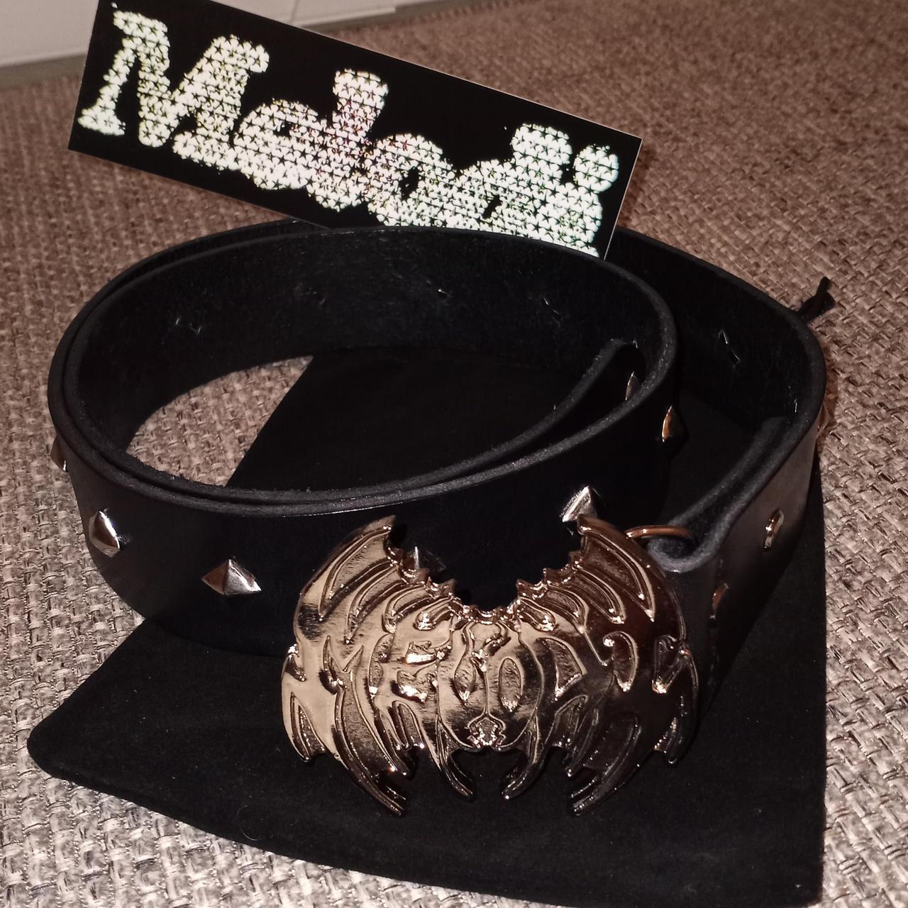 Ec melodi black studded belt L/XL brand new just...