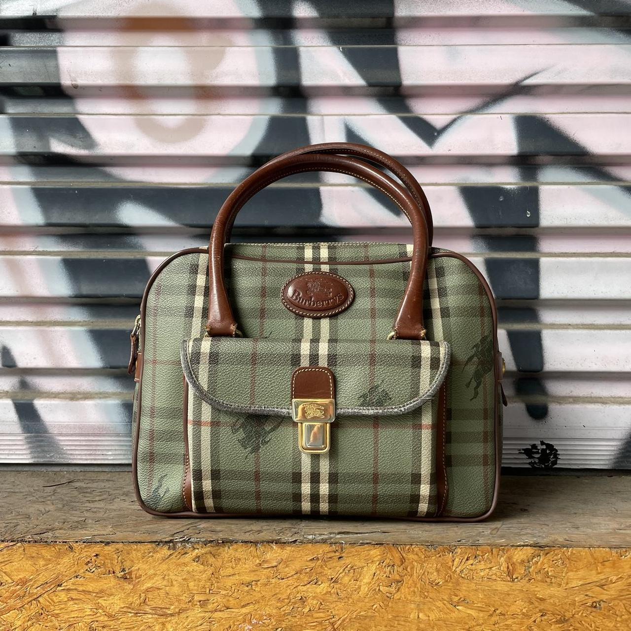 Burberry house check tote bag best sale