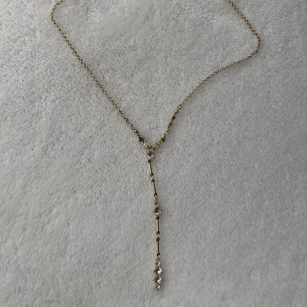 Y necklace from enroute jewelry enroute has never... Depop