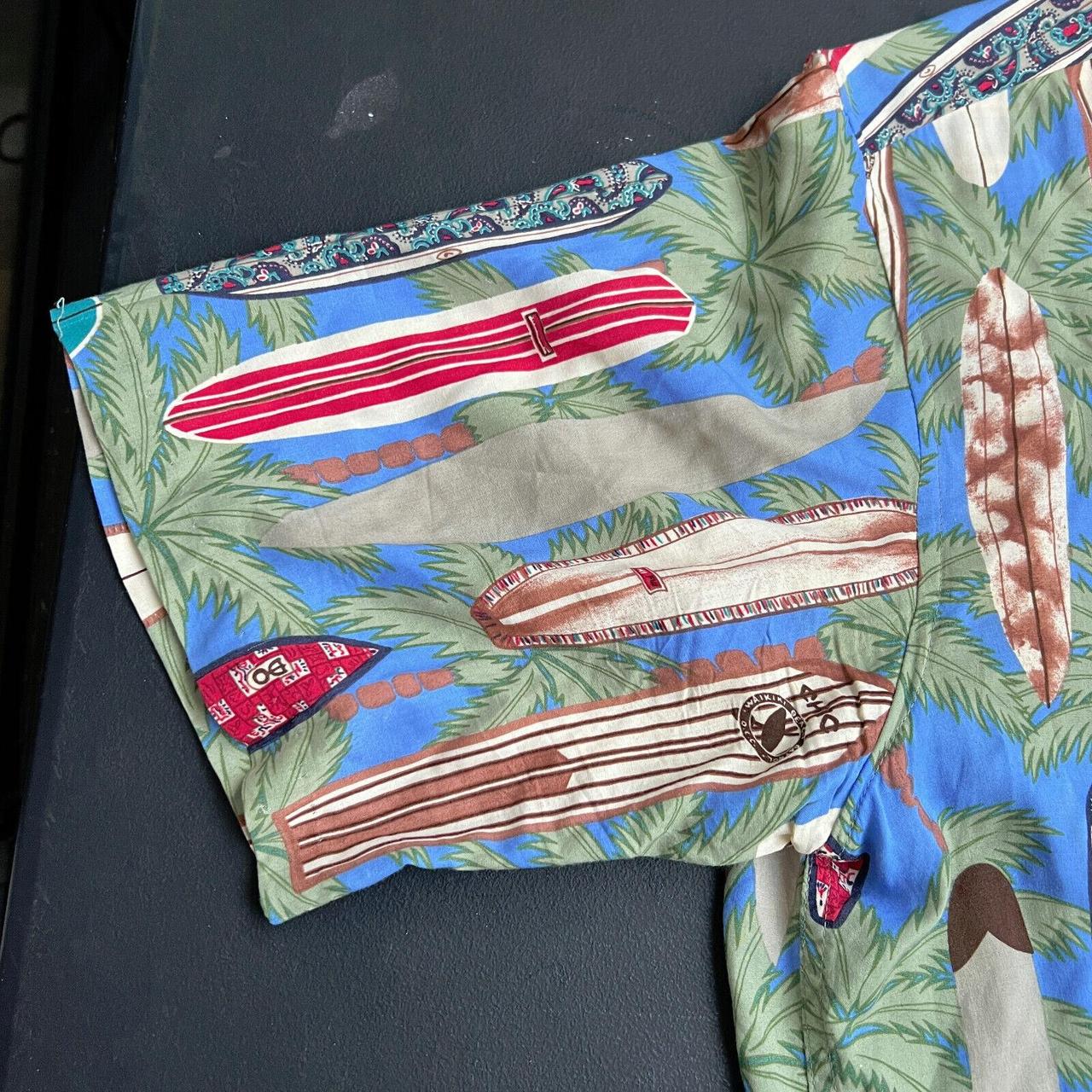 Vintage Reyn Spooner Hawaiian Aloha Shirt Medium... - Depop