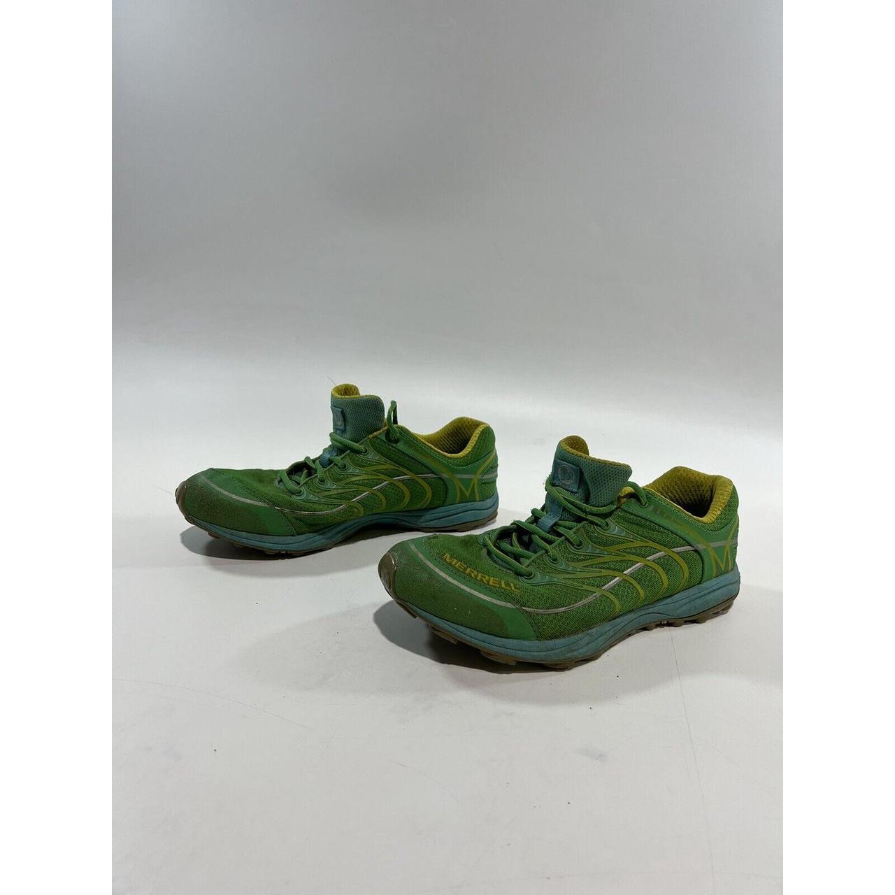 Green/Yellow Merrell QForm2 Select Grip Trail Hiking... - Depop