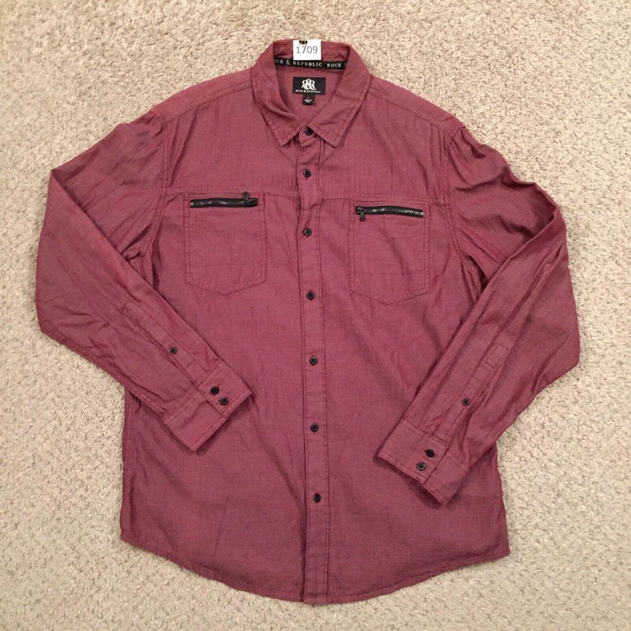 Rock and Republic Men's Red Sweatshirt
