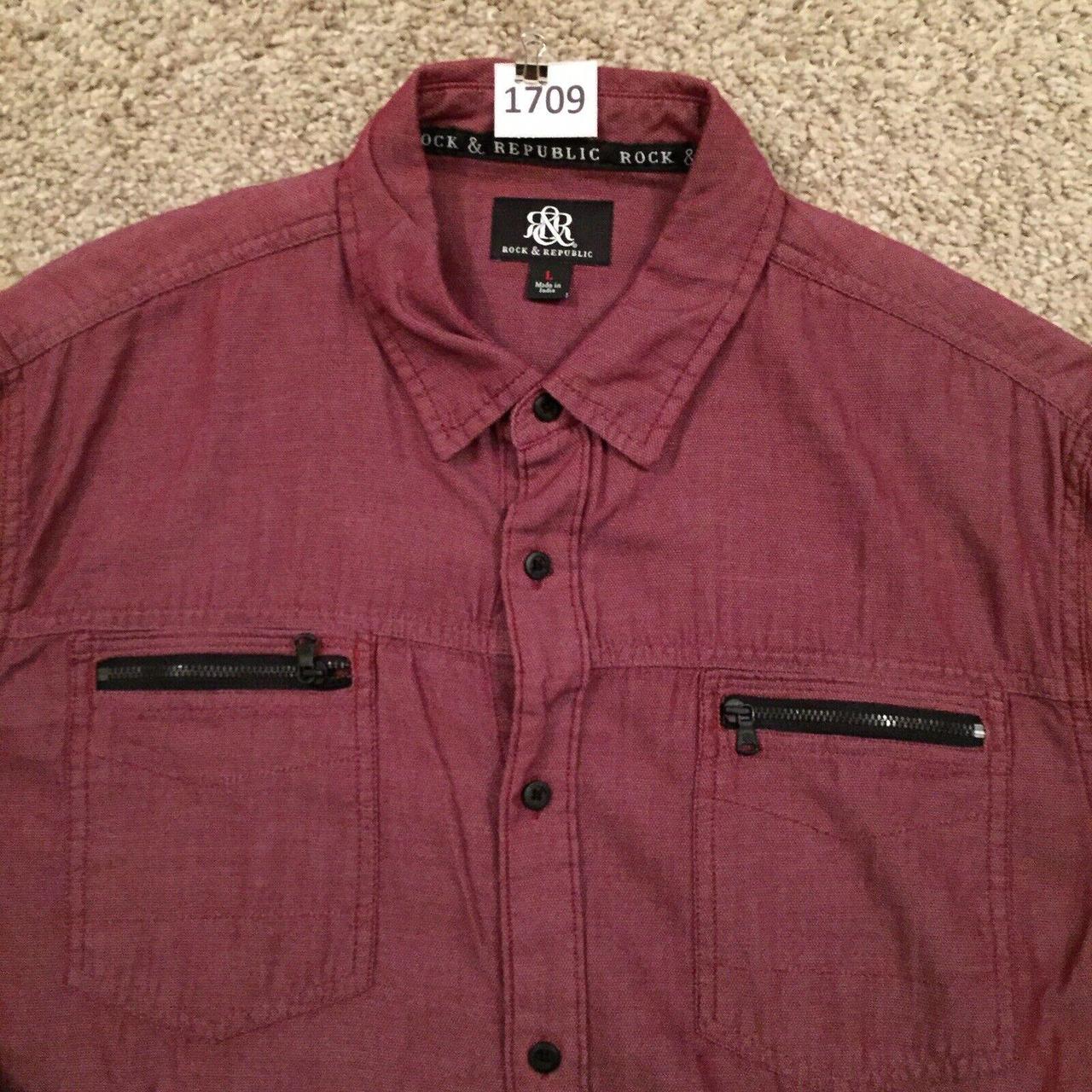 Rock and Republic Men's Red Sweatshirt (3)
