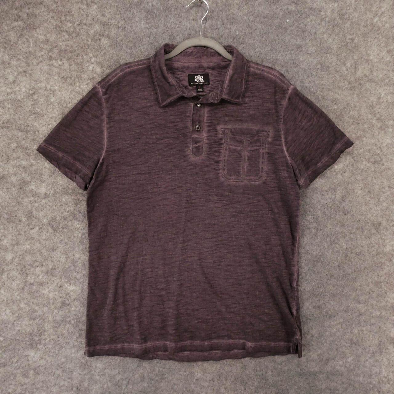 Rock and Republic Men's Purple Polo-shirts