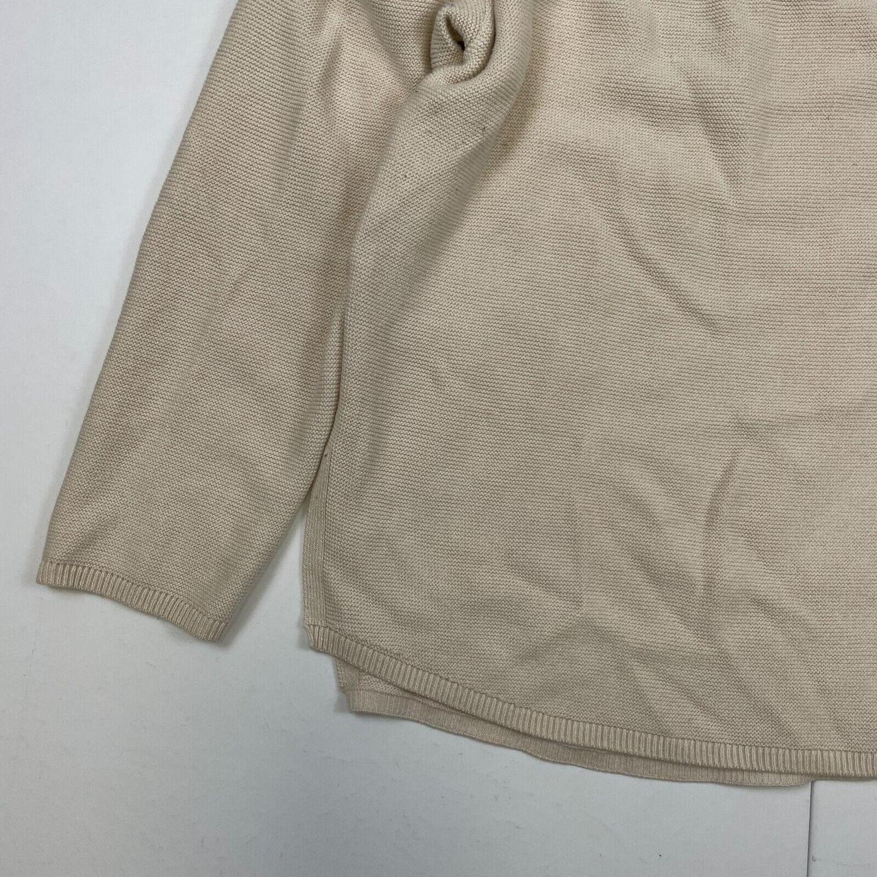 Barbour Women's Cream Jumper Depop