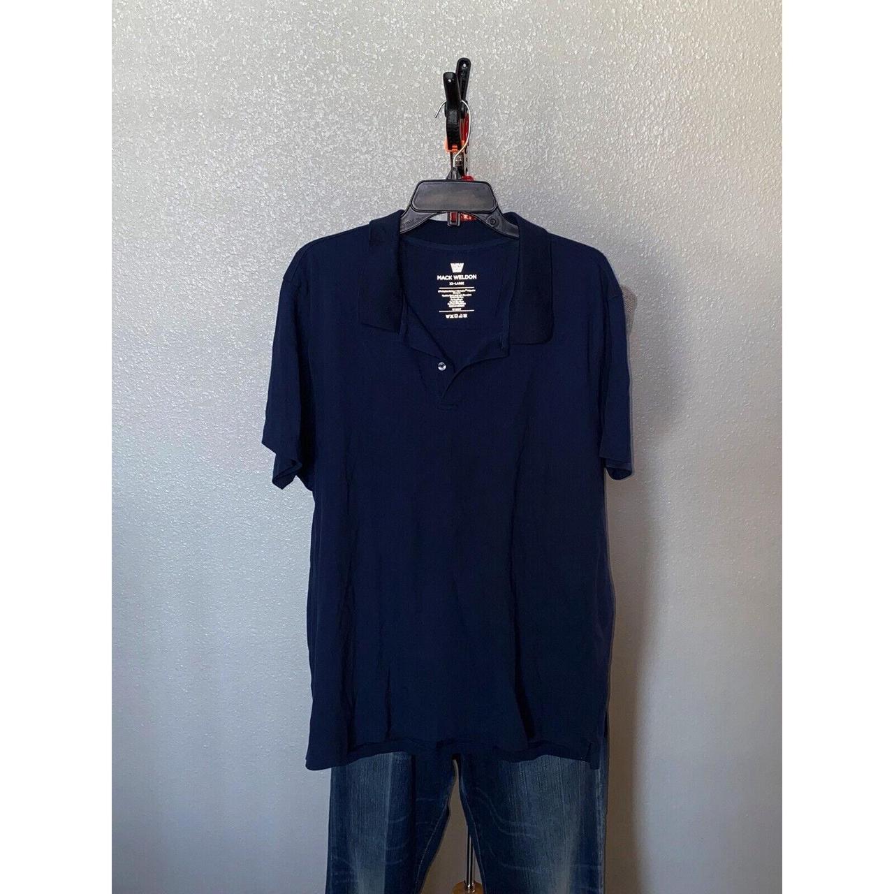 Mack Weldon Men's Blue and Navy Polo-shirts (2)