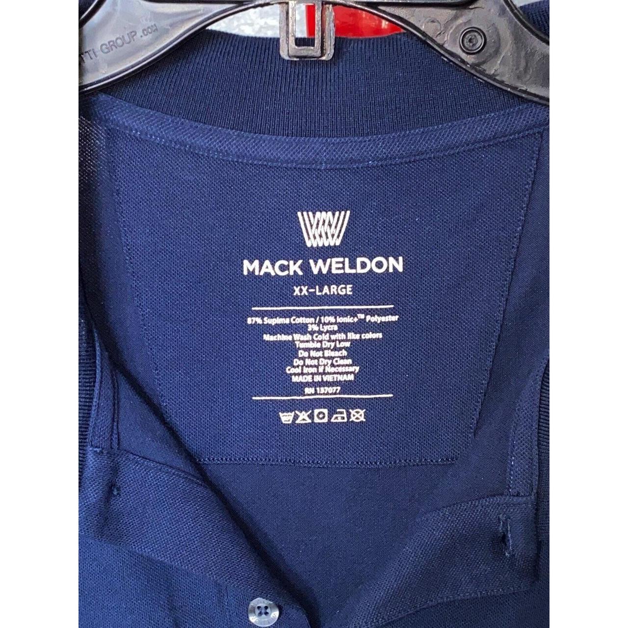 Mack Weldon Men's Blue and Navy Polo-shirts (3)