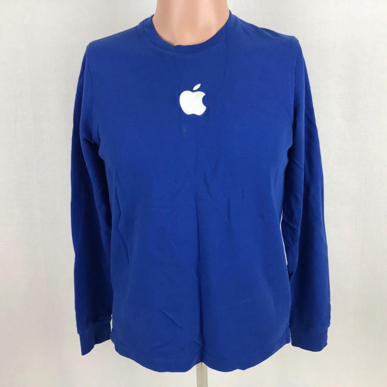 Apple Women's Blue T-shirt (2)