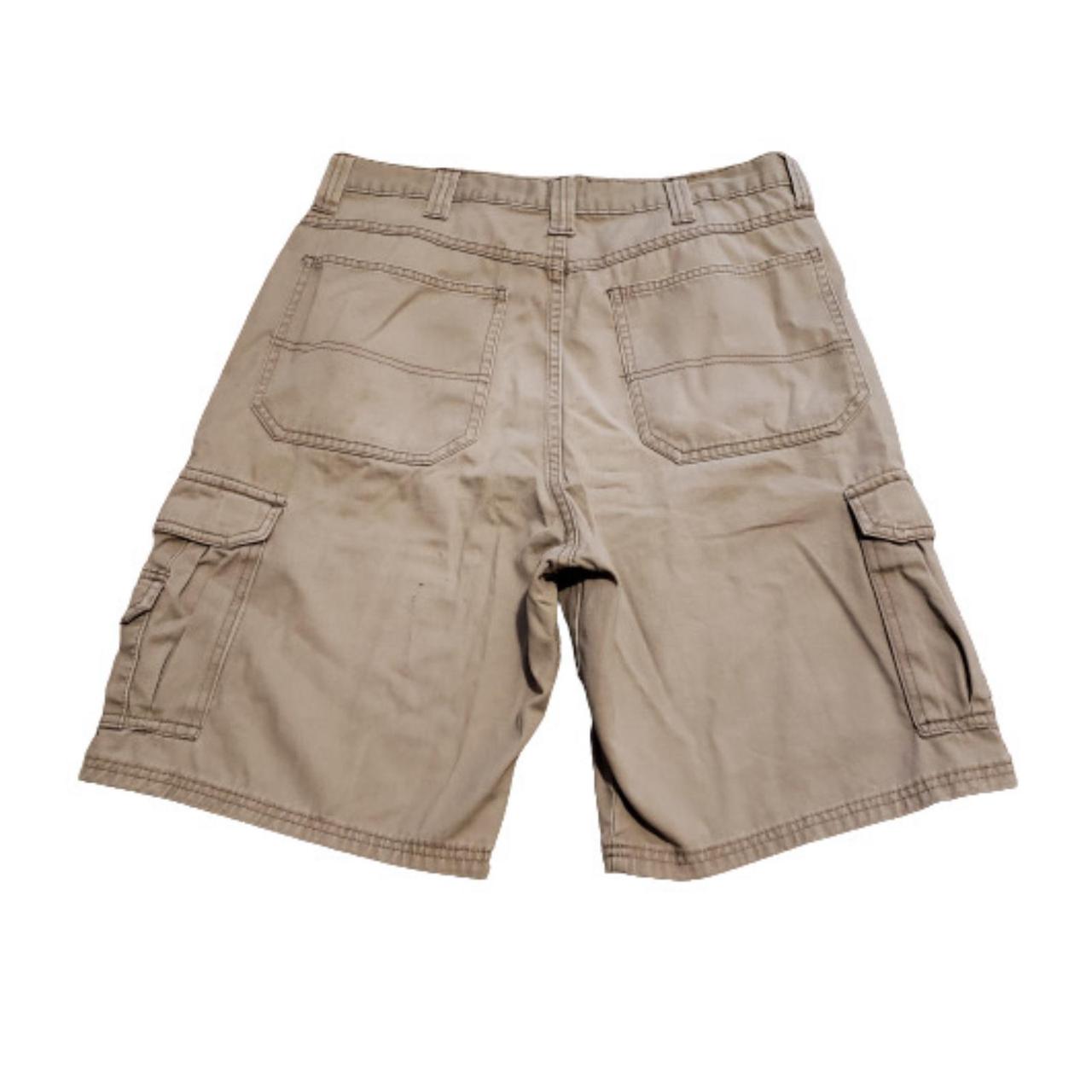 Wrangler Originals Cargo Shorts Men's 34 Tan Khaki... - Depop