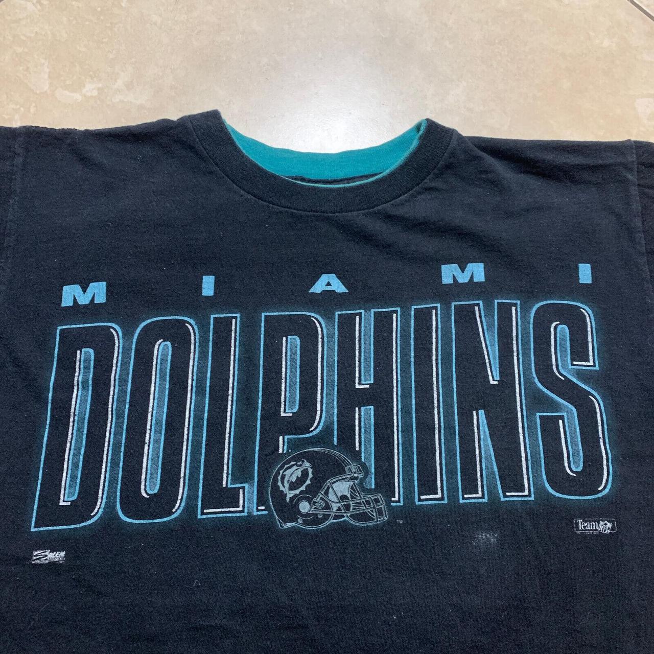 Salem Sportswear NFL Miami Dolphins Vintage Shirt - Depop