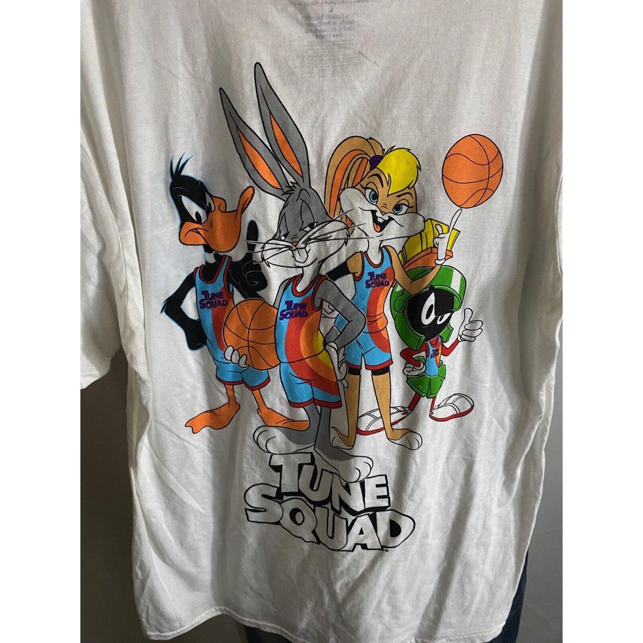 Space jam Tune Squad Back Panel TEE T SHIRT Large... - Depop