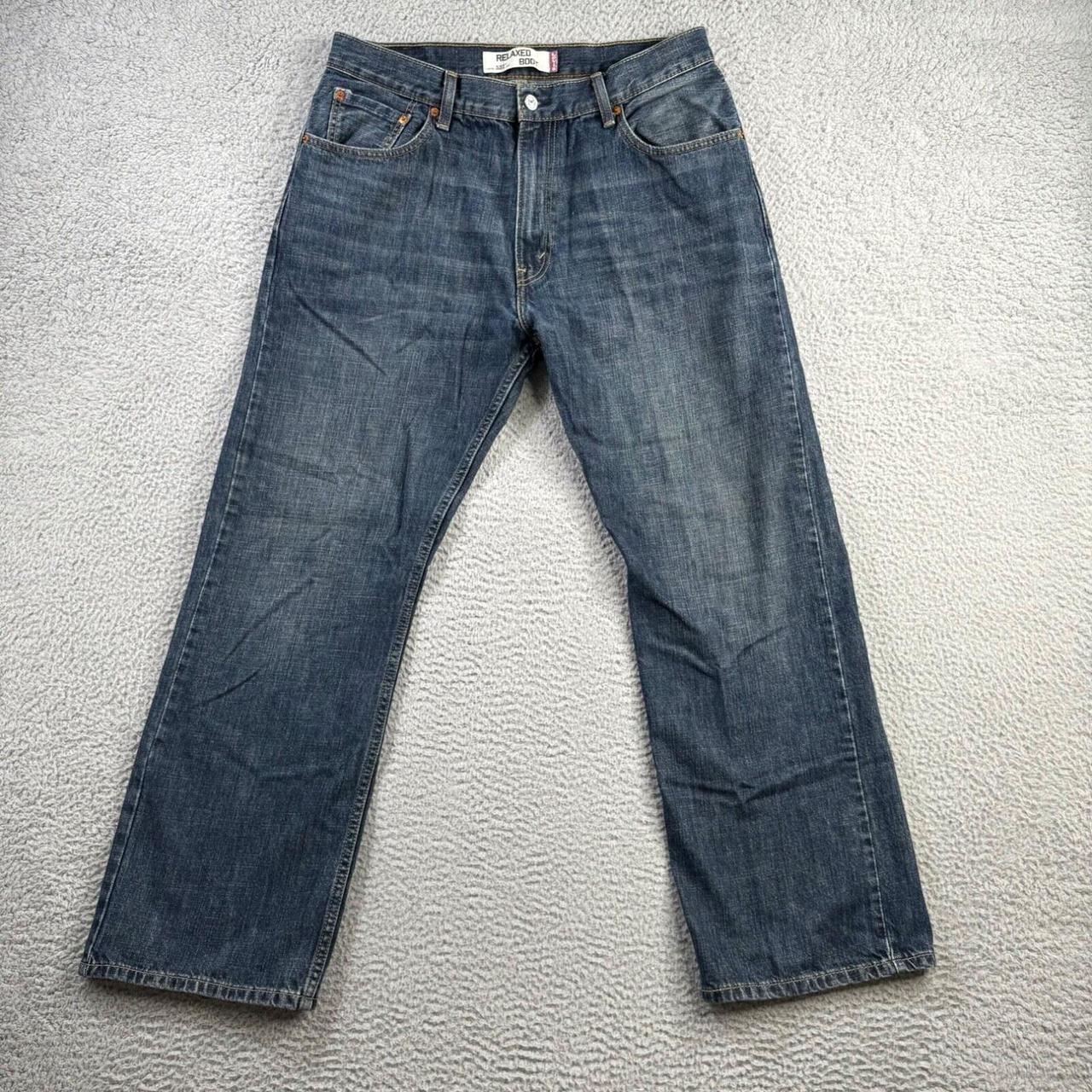 Levis Jeans Mens 36x32 Fits 35x30 Blue 557 Relaxed. Depop